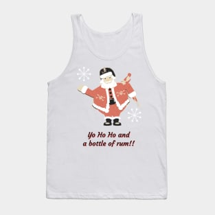 Vintage Pirate Santa Tank Top